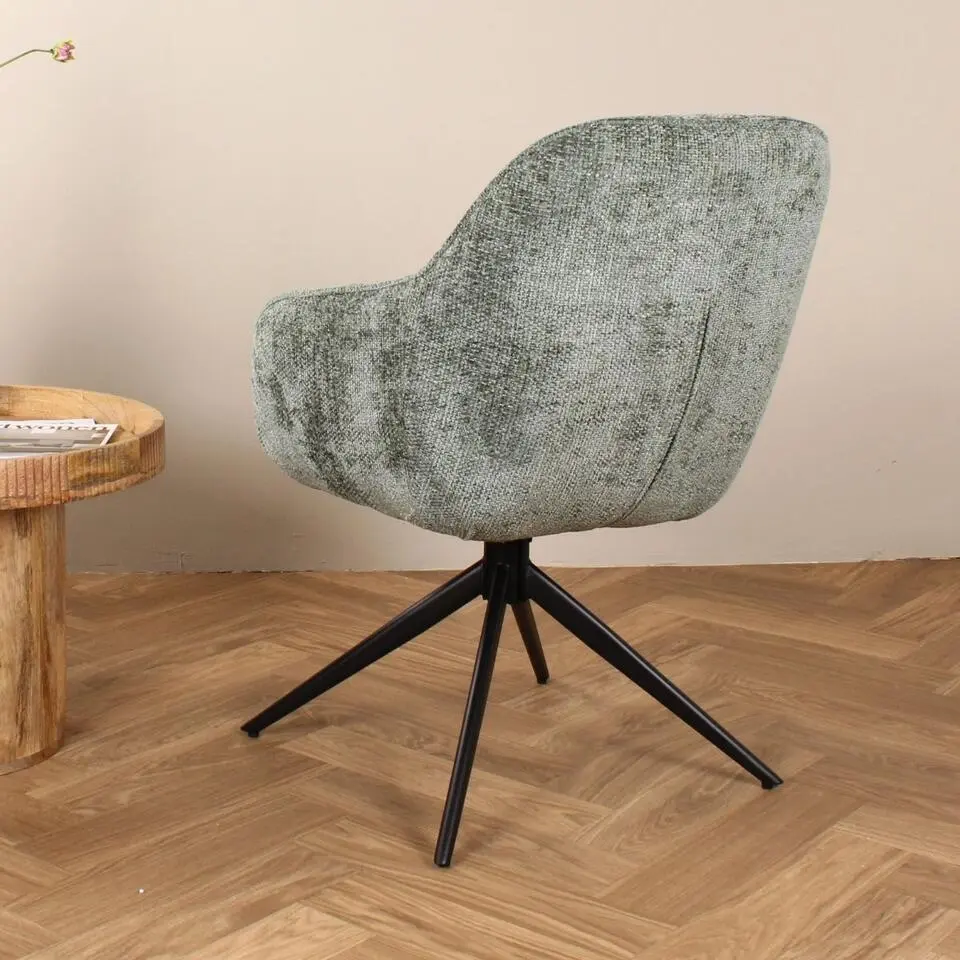 DS4U - Joy draaibare eetkamerstoel - groen