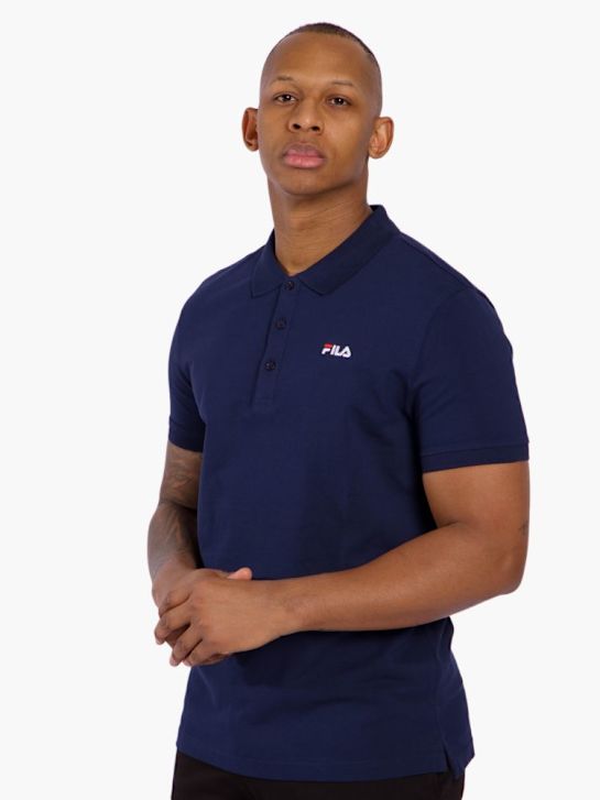 FILA Polo-Shirt Schwarz