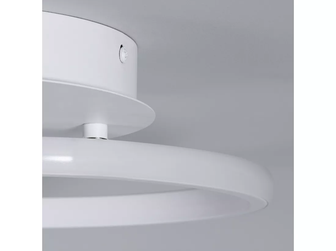 Plafonnier LED 31W Métal Big Eklips Berno 4000K Blanc neutre