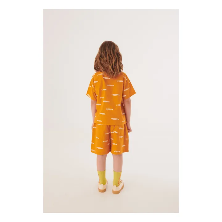 Letter To The World Chemise Fes Coton Bio | Abricot