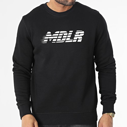 Sweat Crewneck MDLR Noir Blanc