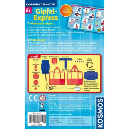KOSMOS Gipfel-Express, Mitbringexperiment