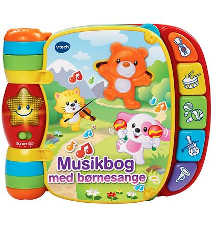 Vtech Buch - Dänisch - Notenbuch mit Kinderliedern