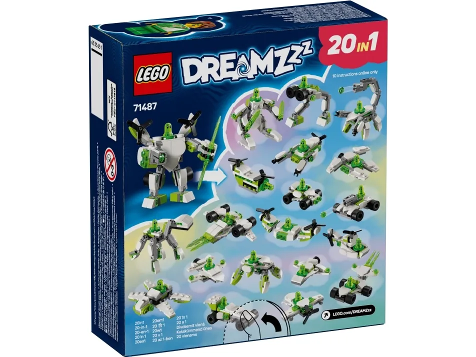 LEGO DREAMZzz 71487 Z-Blobs robot- og fartøjseventyr