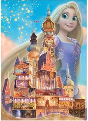 Ravensburger Disney Puslespill Rapunzel Castle 1000 Brikker