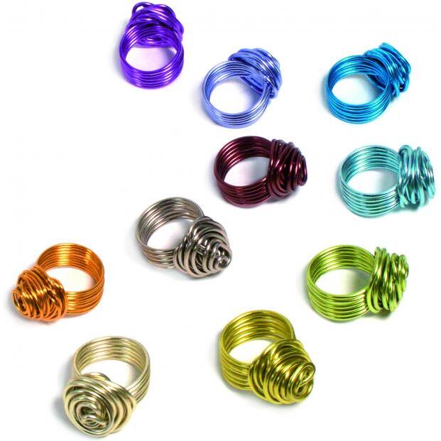 Fil metal innspiro aluminium souple 1.5x5m coloris argent  en sachet
