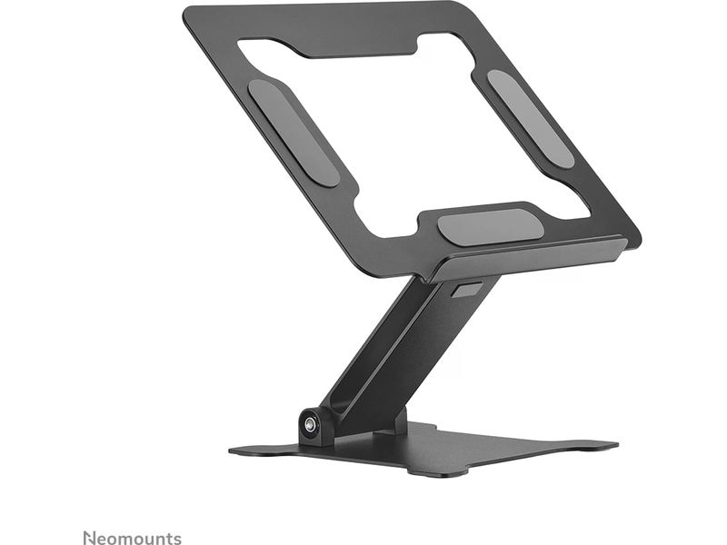 NEOMOUNTS Notebookständer DS20-740BL1 bis 5 kg – Schwarz Faltbarer Laptop-Ständer für Laptops von 11 bis 15