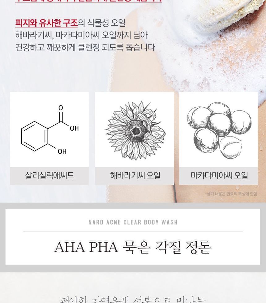 NARD - Acne Clear Body Wash
