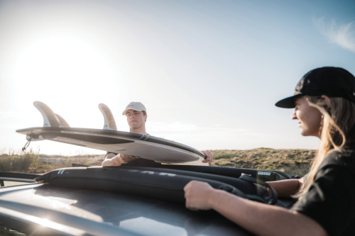 MYSTIC Inflatable Roofrack System Double O/S Black 2025
