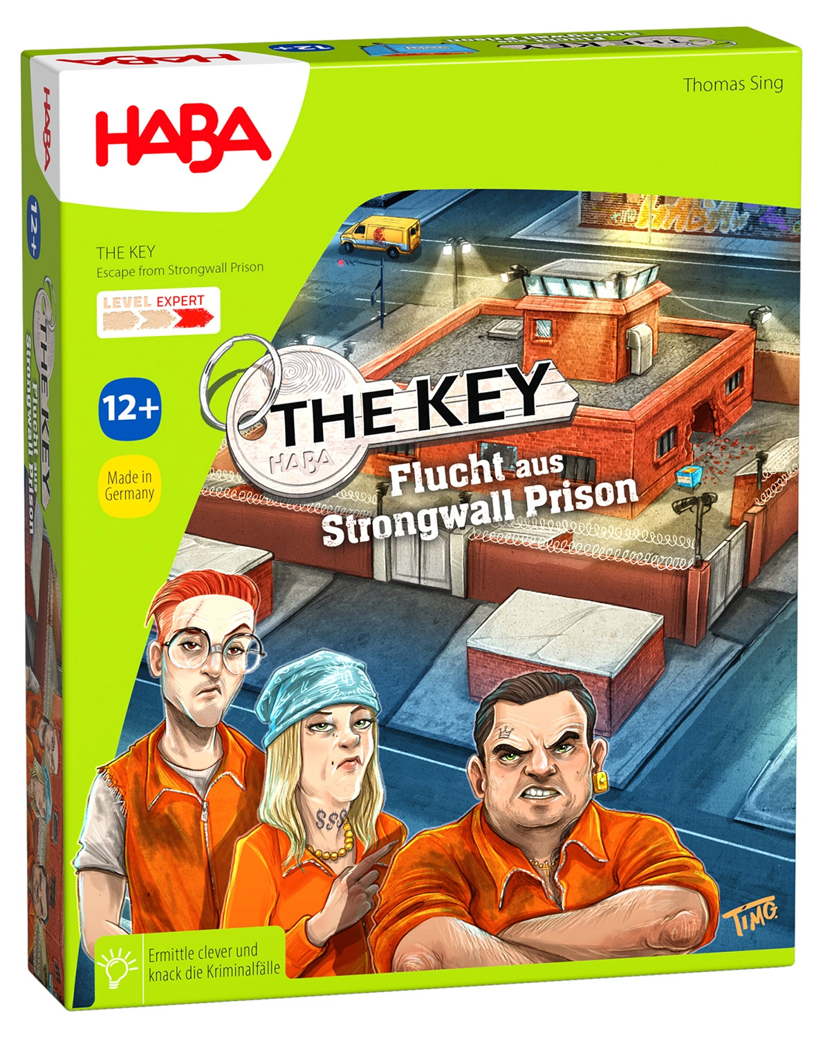 Detektivspiel THE KEY – FLUCHT AUS STRONGWALL PRISON