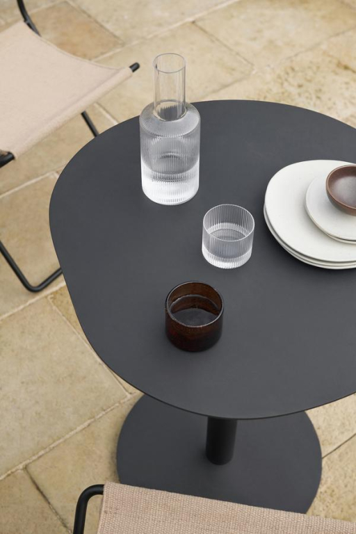 Ferm Living Pond Cafe bistro tafel Ø64 Black