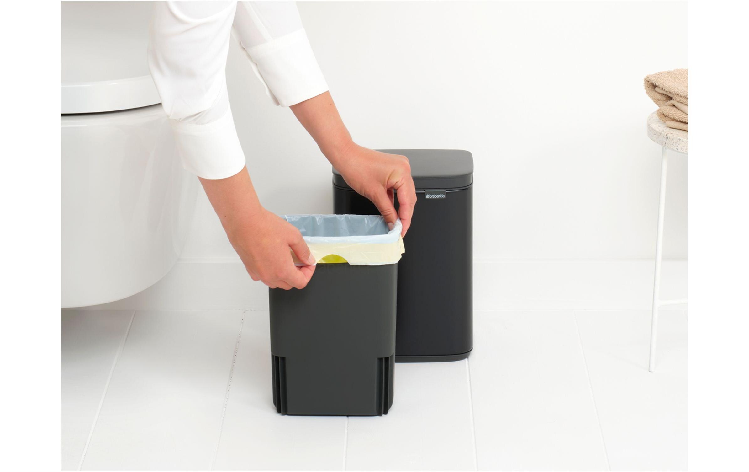 Kosmetikeimer Bo Waste Bin 4 l, Schwarz mattMülleimer
