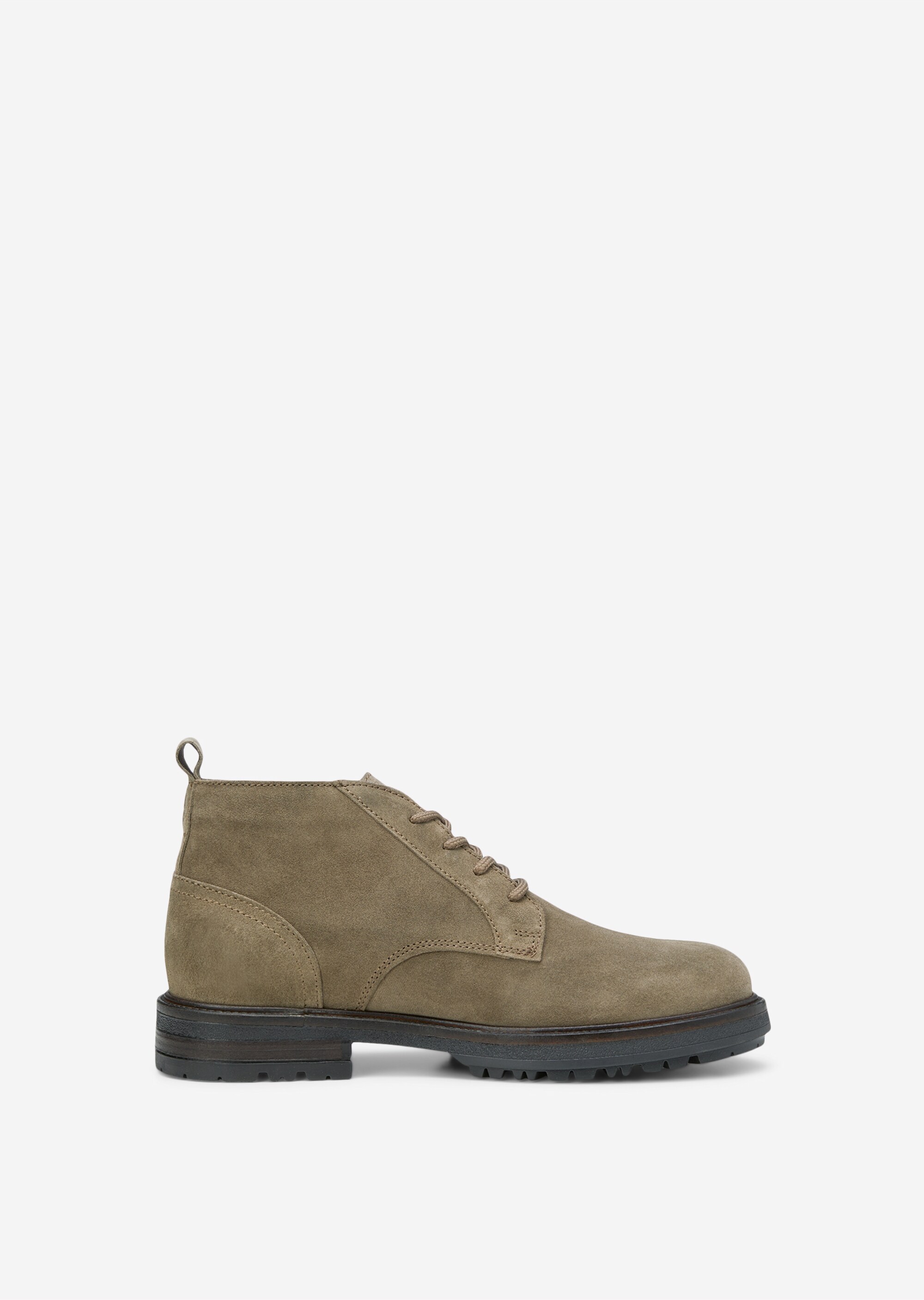 Desert-Boot aus softem Velours-Kalbleder