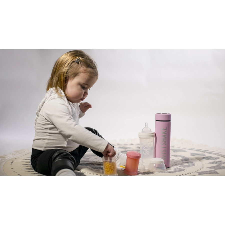TWISTSHAKE Thermoflasche Hot or Cold 420 ml pastell rosa