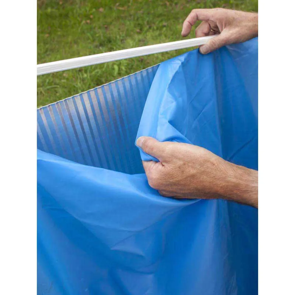 Gre accessories 610x375x120 cm Stahl Poolfolie