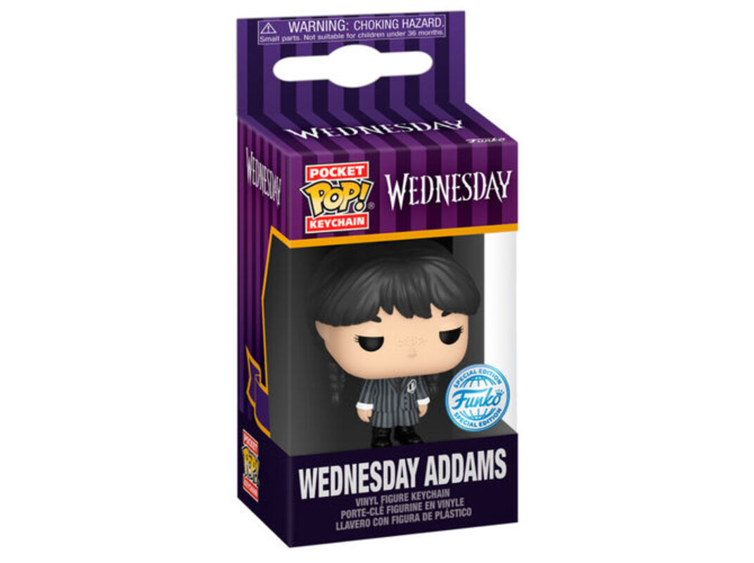 FIGURA POP! KEYCHAIN WEDNESDAY