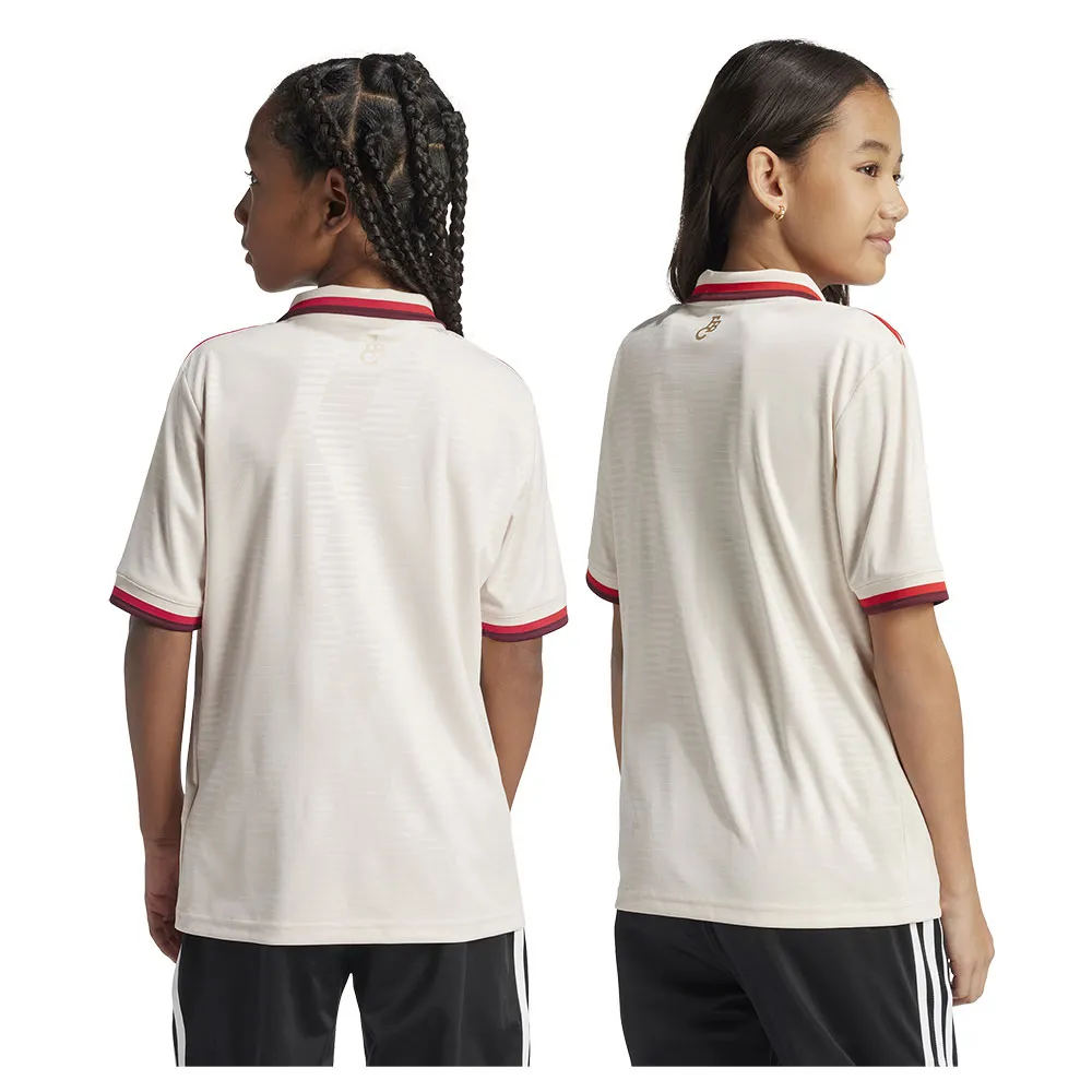 Camiseta adidas FC Bayern Munich 3 Stripes 24/25 Terceiro Uniforme Infantil Manga Curta