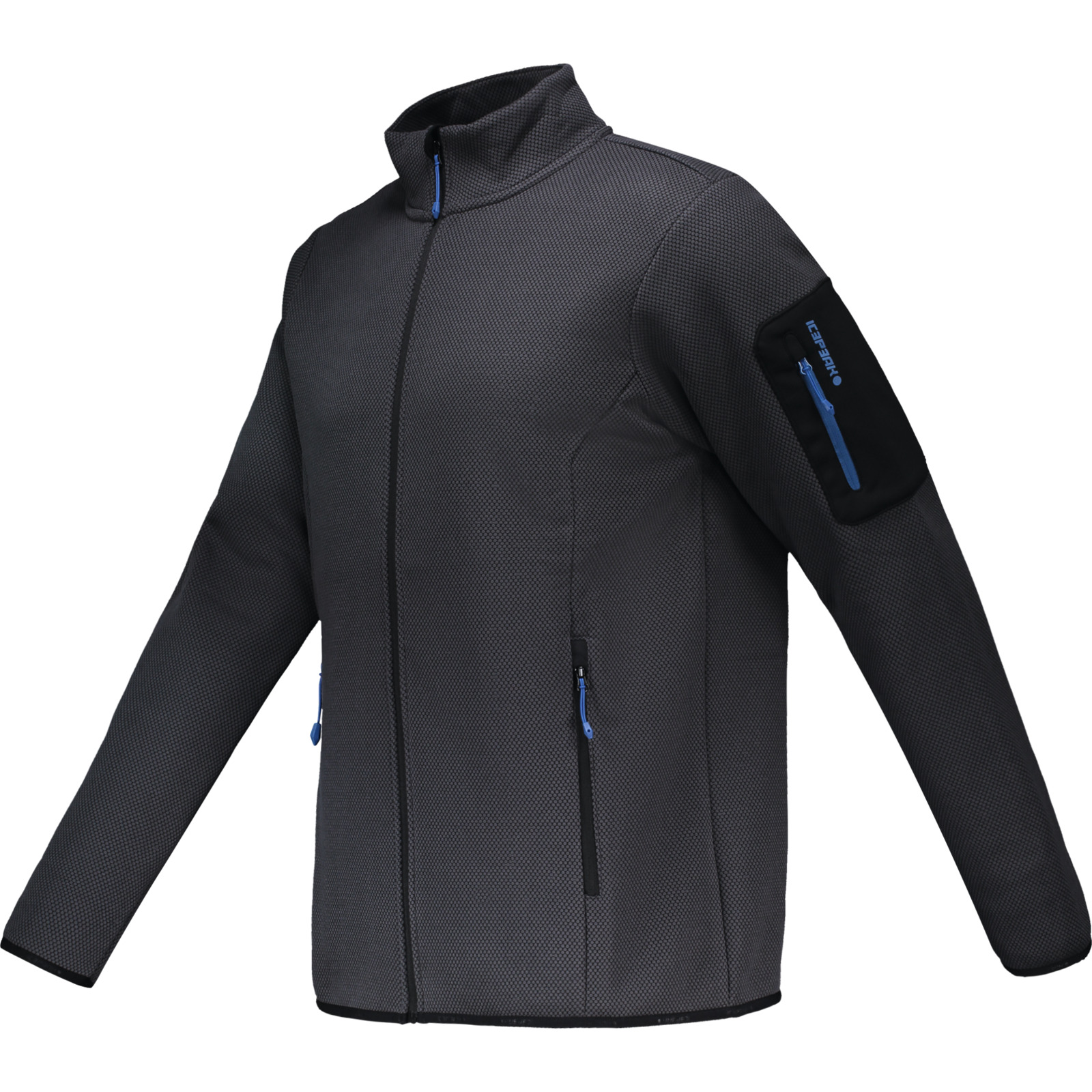 Icepeak Herren-Fleecejacke Bredstedt XL, grau