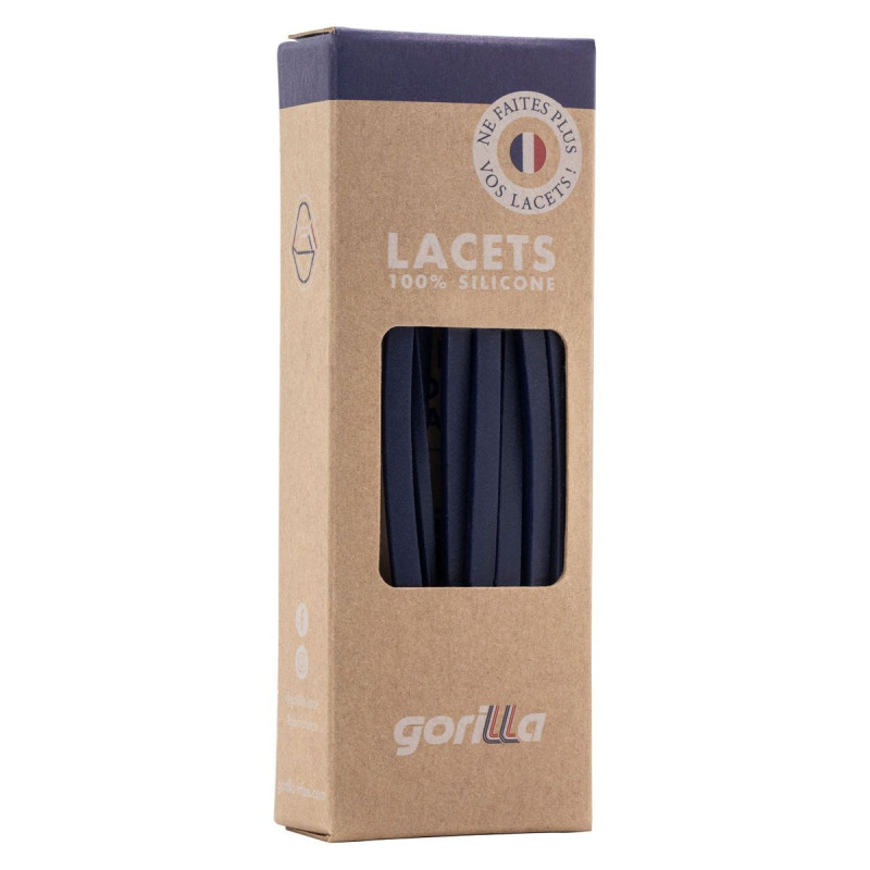 Gorilla Gorilla Lacets Fins Grand Bleu