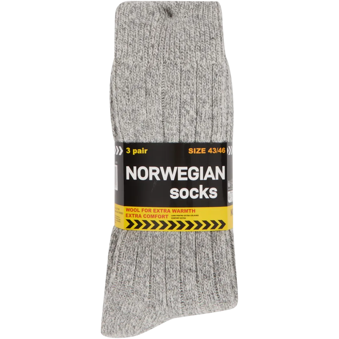 Noorse sokken Maten 39 - 46 | 3 paar | diverse varianten