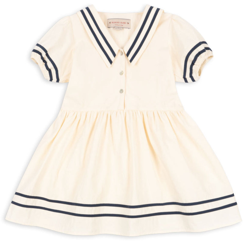 Køb Konges Sløjd Optic White Allie Sailor Kjole Gots