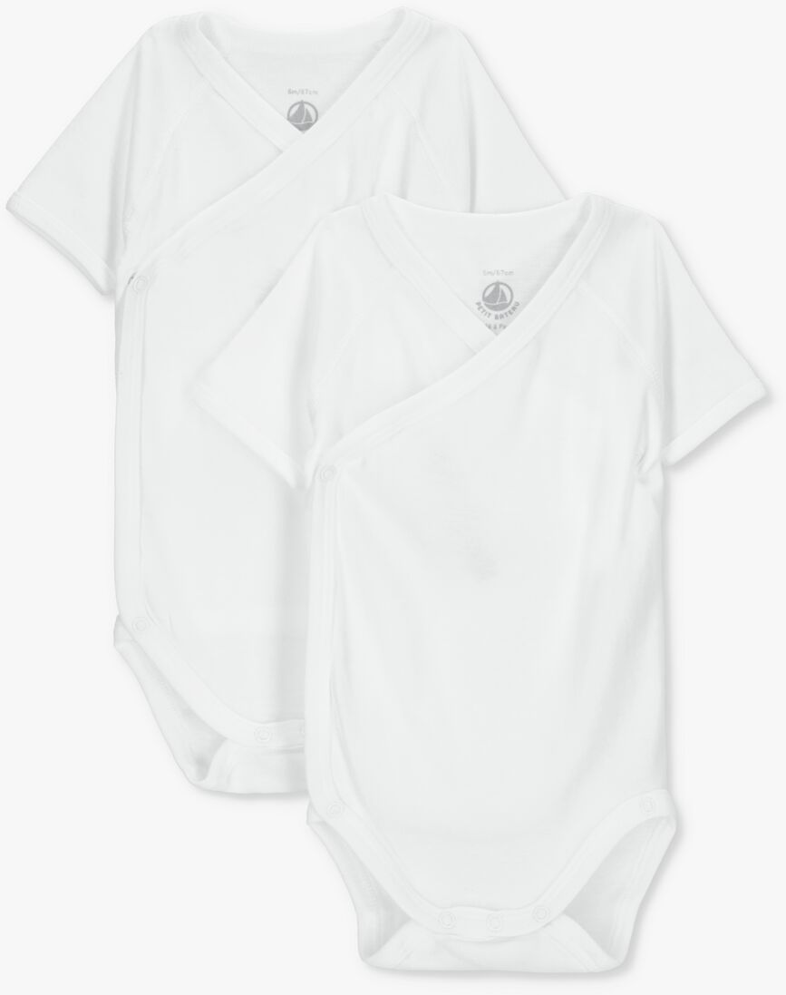 PETIT BATEAU witte petit bateau  2 bodies naiss ml