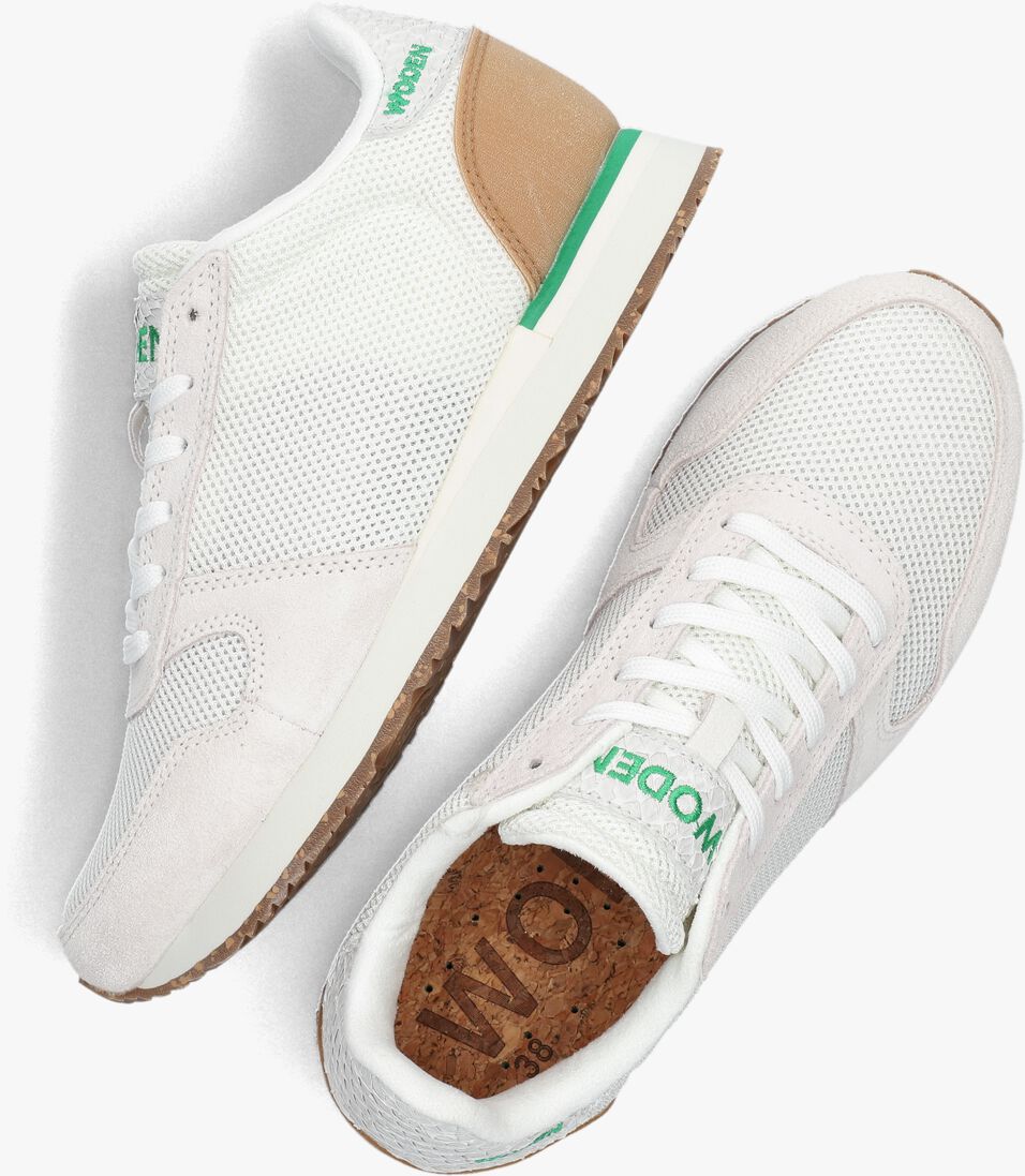 WODEN witte woden lage sneakers ydun icon