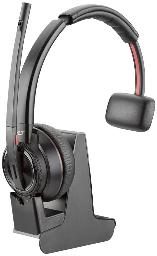 HP Poly Savi 8210 høretelefoner med base