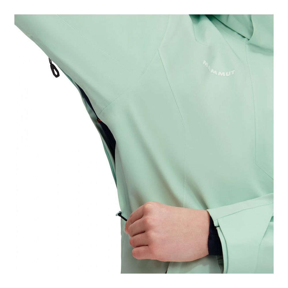 Mammut STONEY HS THERMO - Veste Femme neo mint/marine