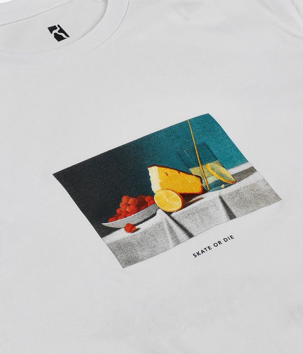 Poetic Collective Skate Or Die T-Shirt (white)