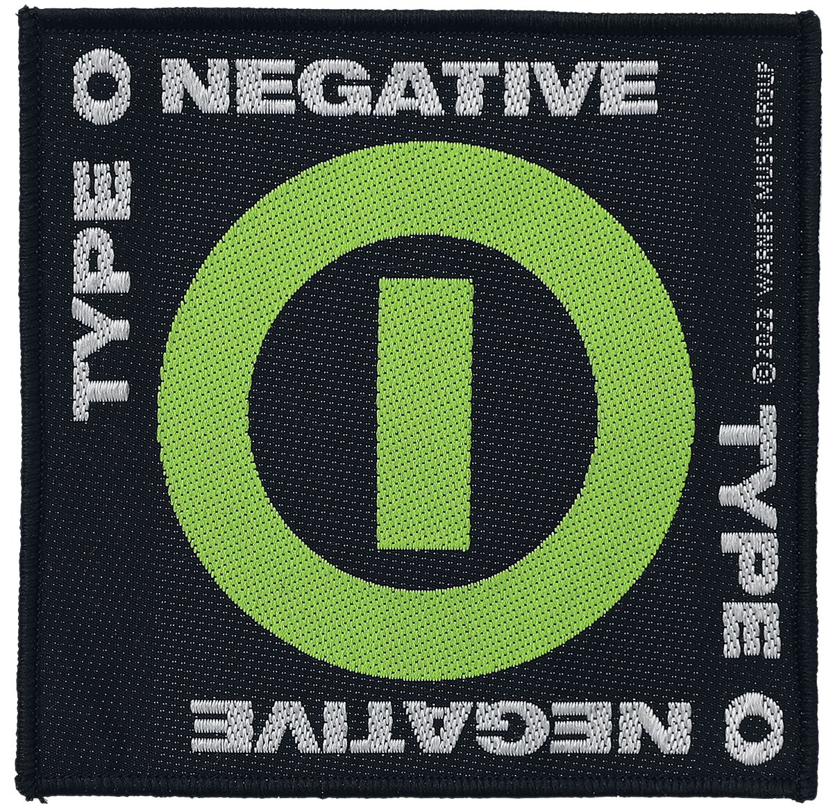 Negative Symbol | Type O Negative Patch
