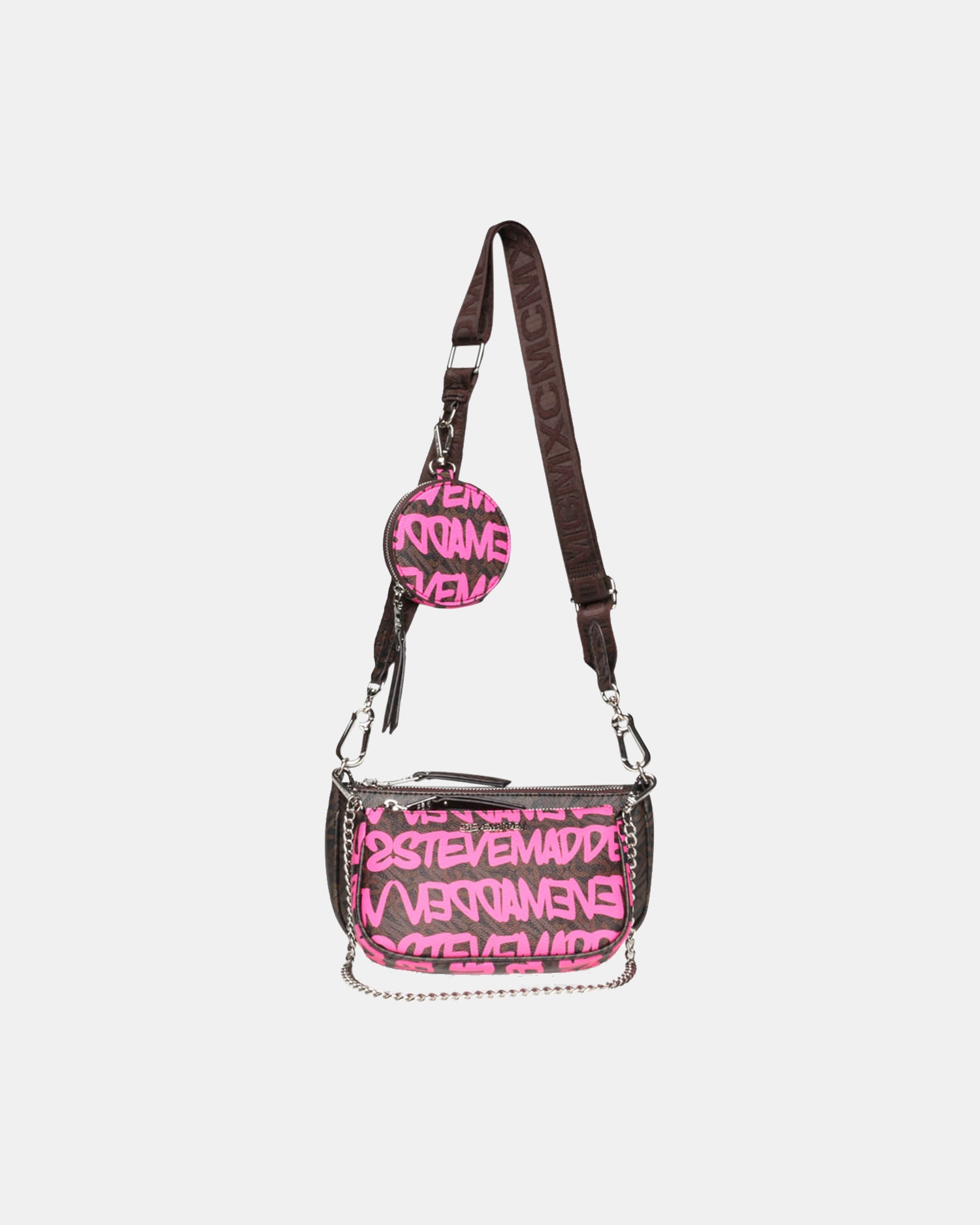 Steve Madden BurgentG Schoudertas  - bruin