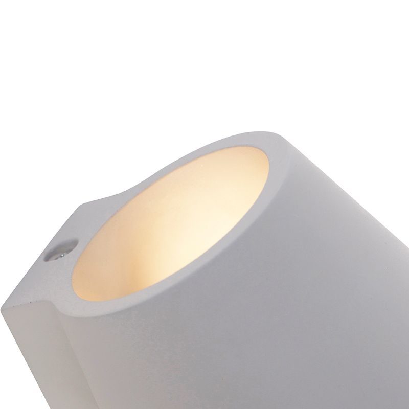Industriële wandlamp beton met lichteffect - Cup