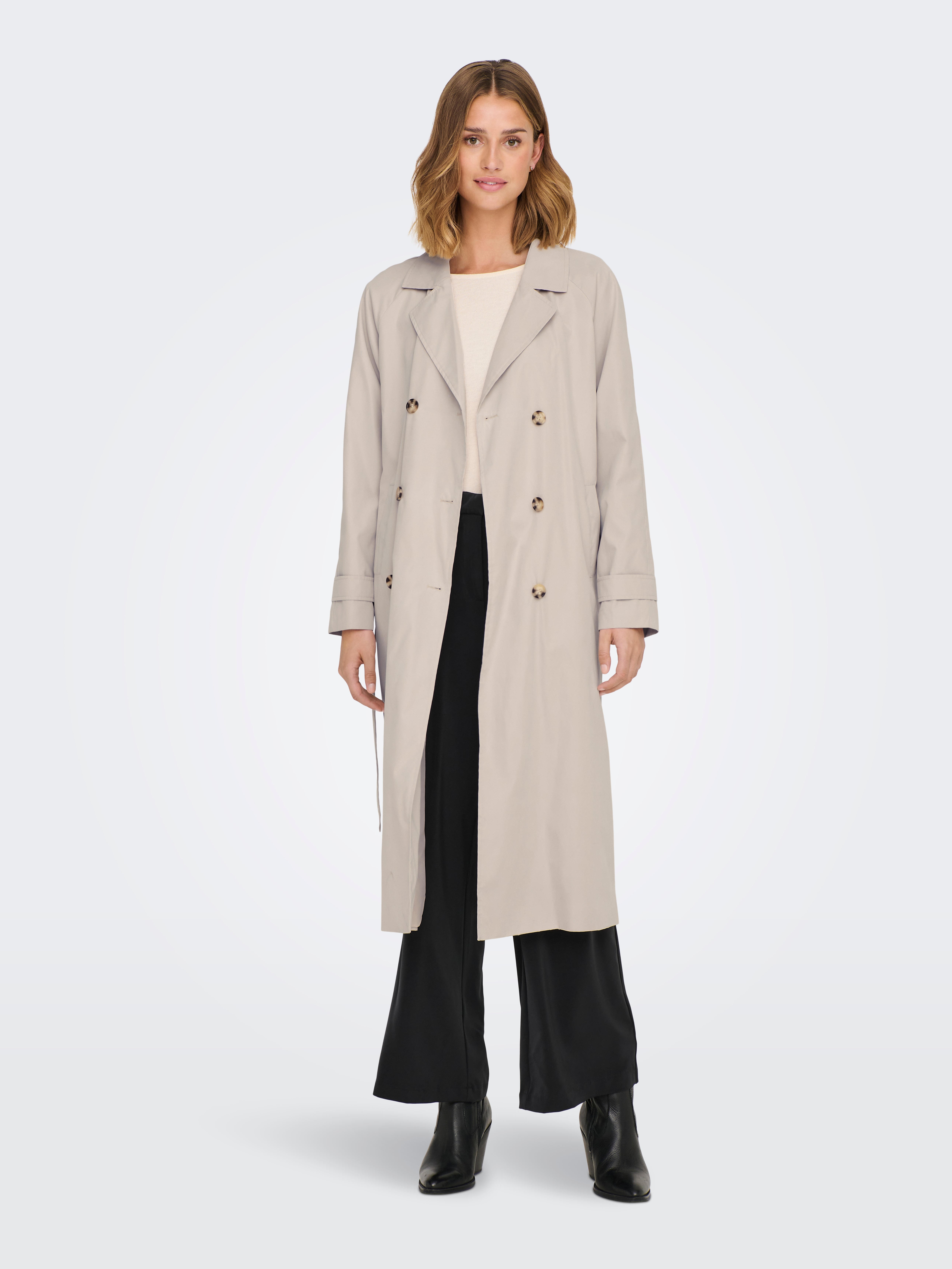 JDYPANTHER Trenchcoat Chateau Gray