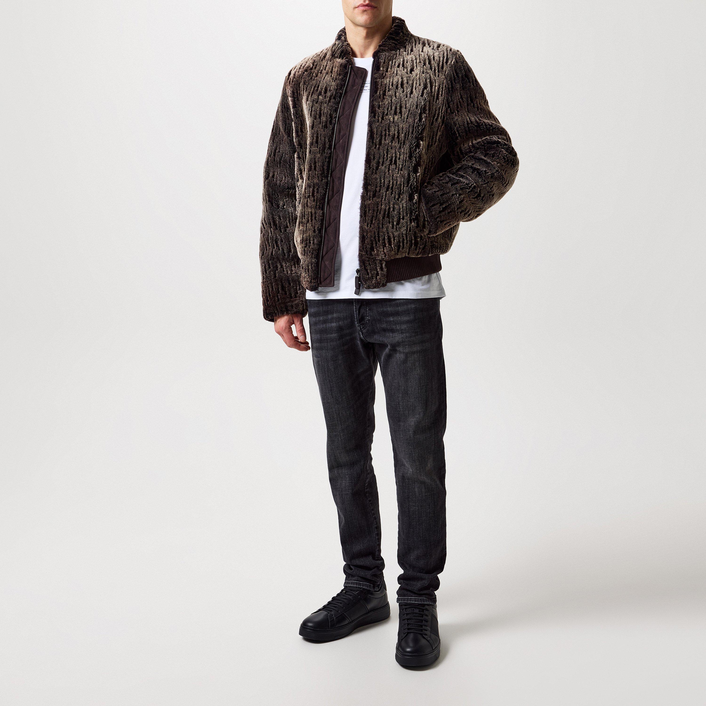 Emporio Armani Softshell Bomber Jacket Mens