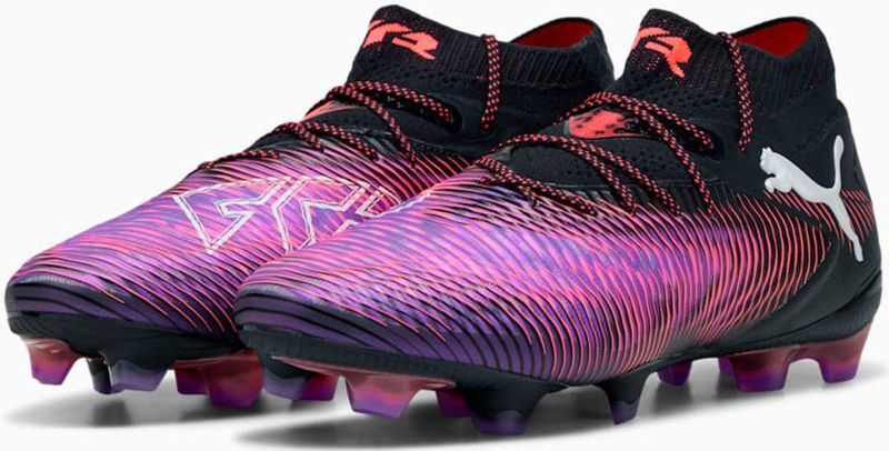 Puma - Future 8 Ultimate - Voetbalschoenen - Zwart - Mesh - Flexgility