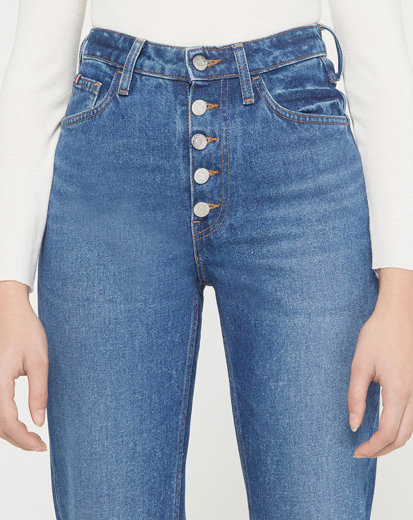 Tommy Hilfiger Jean Regular New Classic Hw Pure bleu
