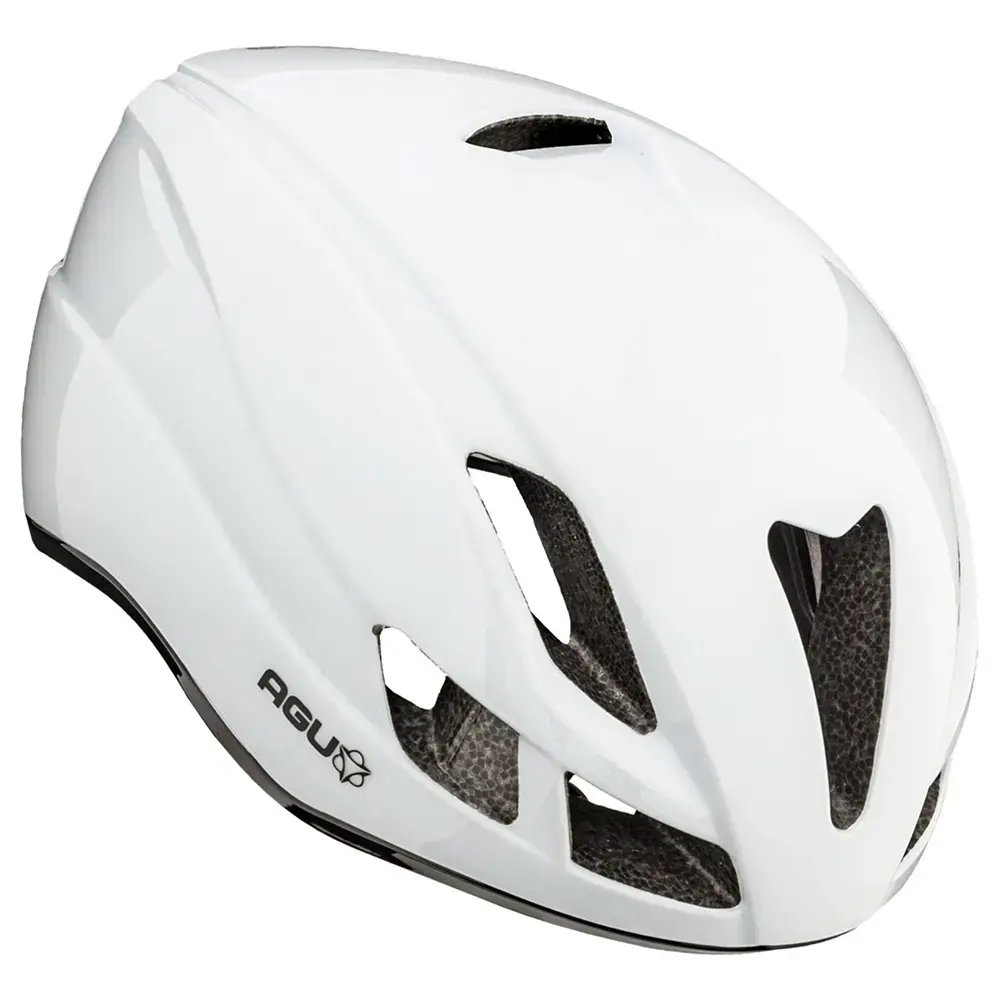 AGU Transsonic MIPS Race Fietshelm Wit