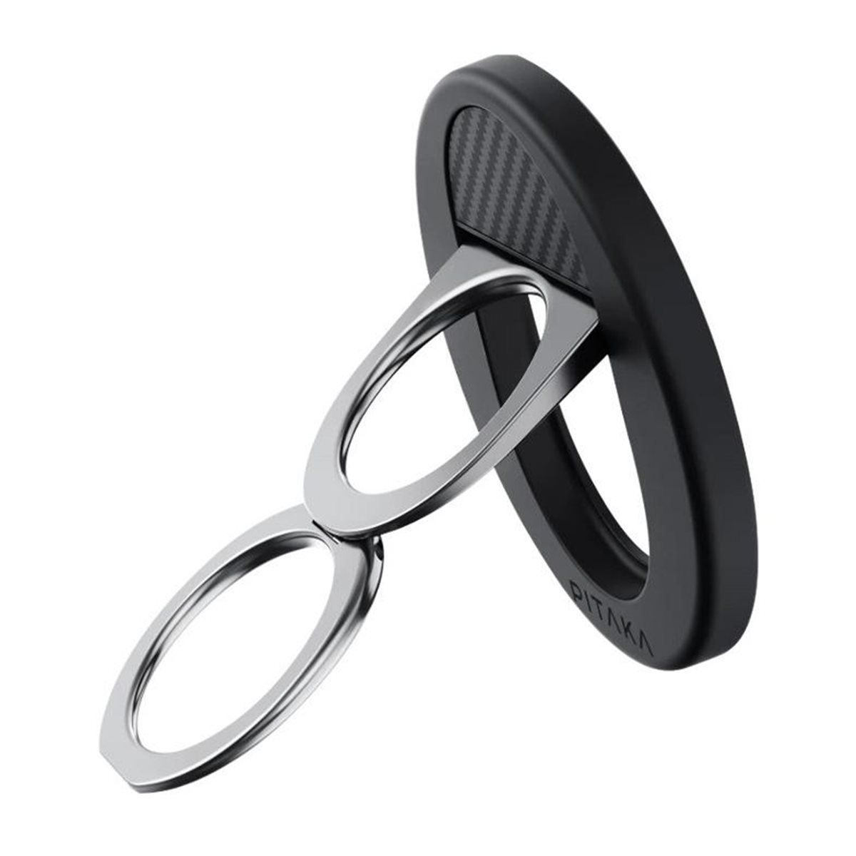 MagEZ Grip3 MagSafe Finger Griff Ring Halterung für Handys (MGB2402) - Schwarz