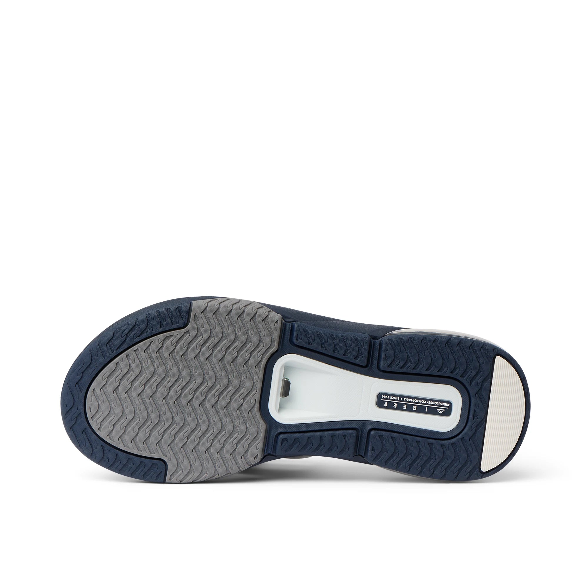 Fanning  Navy Grey