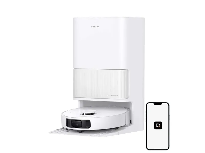Dreame D20 Ultra, Støvpose, Hvid, Rund, 3 hjul, 3,595 L, 0,32 L