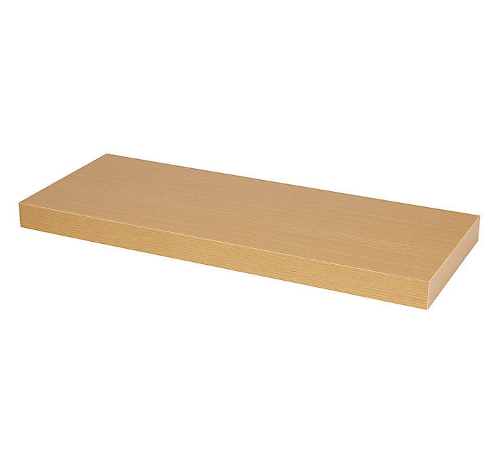 Tablette murale avec fixation invisible Form Cusko effet chêne 60 cm