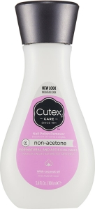 CUTEX Nail Polish Remover Acetone Free, 100 ml