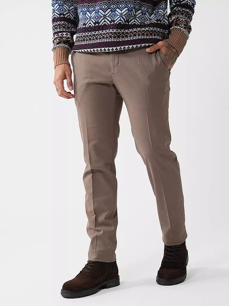 INCOTEX Chino  hellbraun