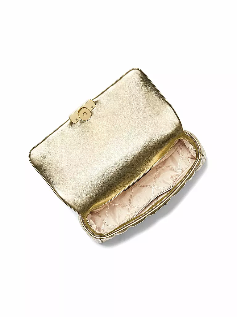MICHAEL KORS Ledertasche - Mini Bag TRIBECA Small gold