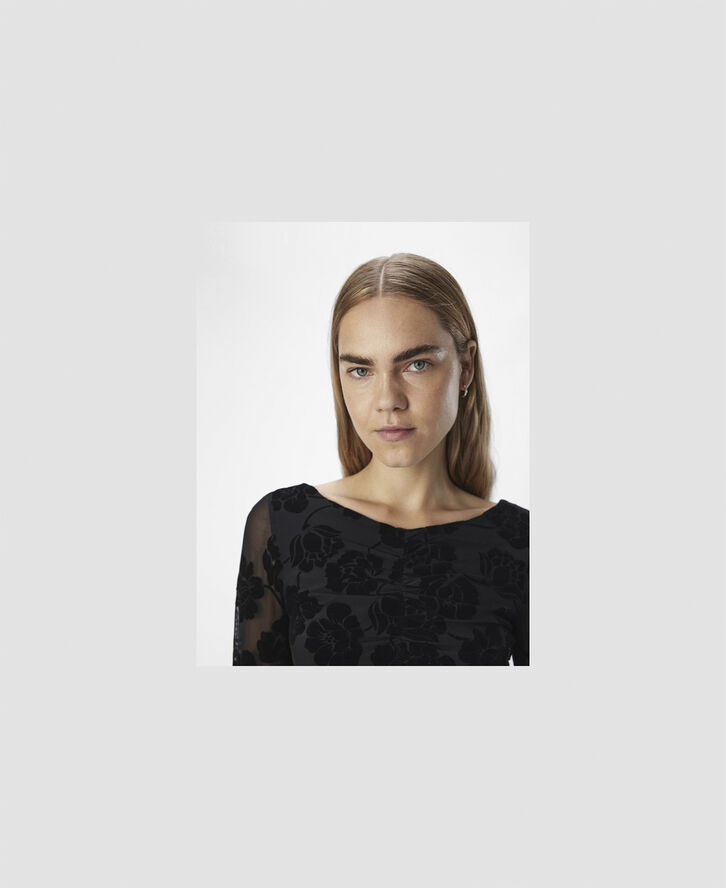 Object OBJALMA L/S TOP 136 Black