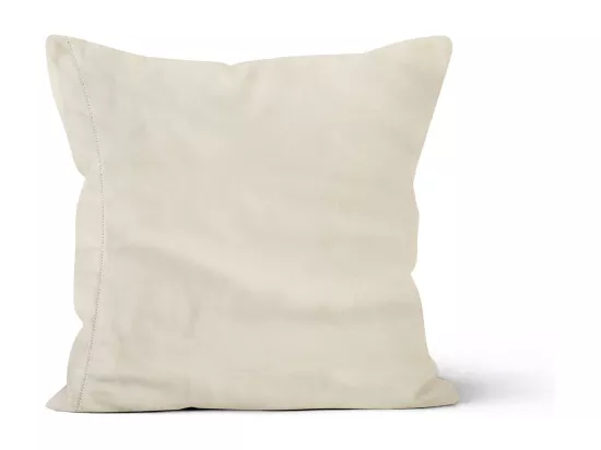 Taie d'oreiller percale écru 65x65 cm