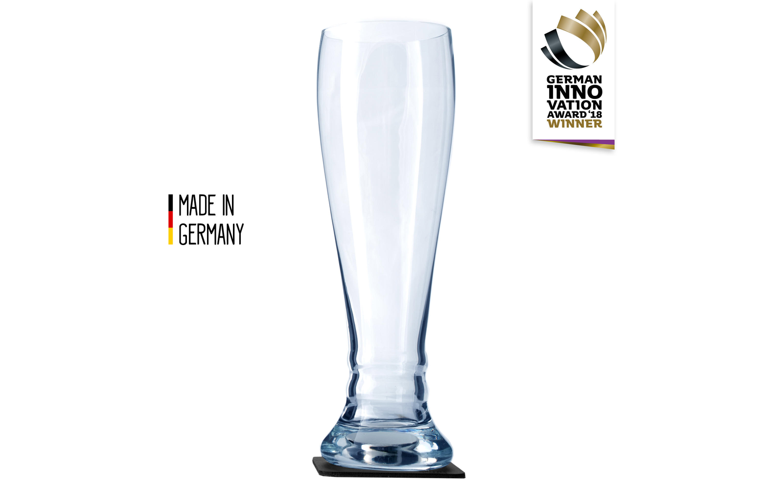 silwy® Magnet-Weizenbier-Kristallglas (0,5 l)