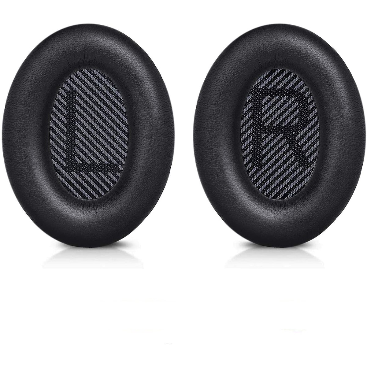 Øreputer for Bose QC35 I/II, QC25, QC15, QC 2 AE 2, AE 2i, AE 2w, SoundTrue, SoundLink Sort