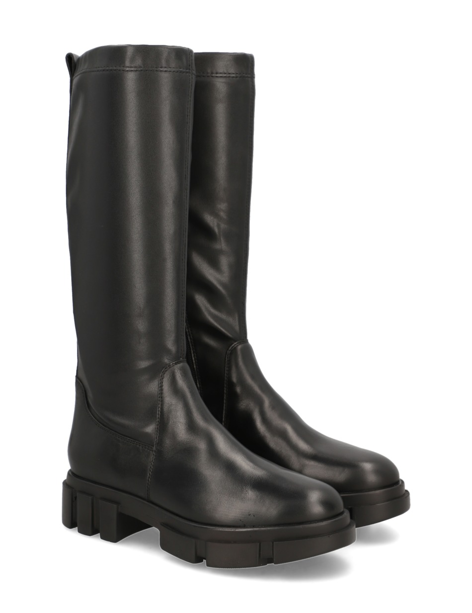 Lederkombination Stiefel